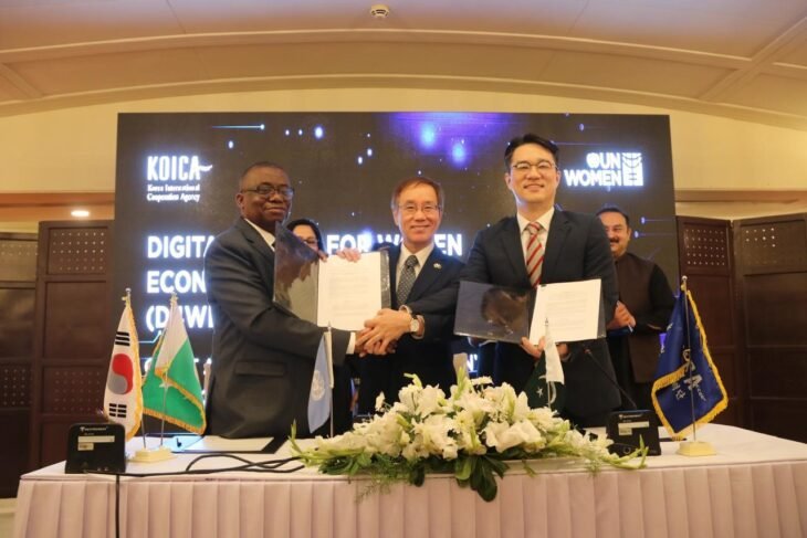 Korean Government Supports Pakistan with 8 Million USD for Women’s Empowerment Through Digitalization