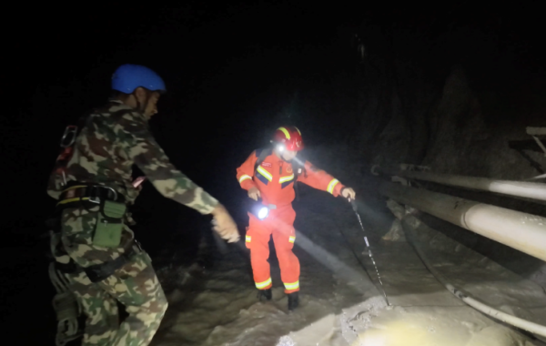 China and Nepal join forces in cross-border disaster response