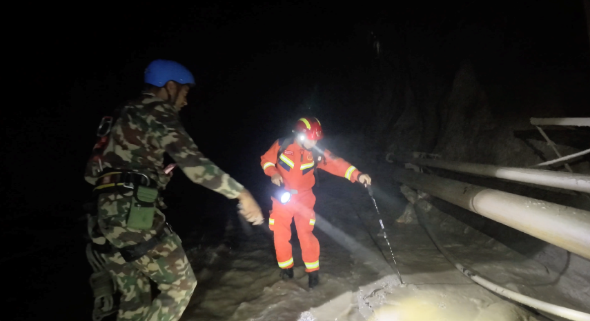 China and Nepal join forces in cross-border disaster response