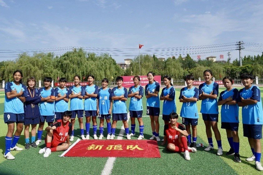 Xinjiang: home to more than 800 women's football teams