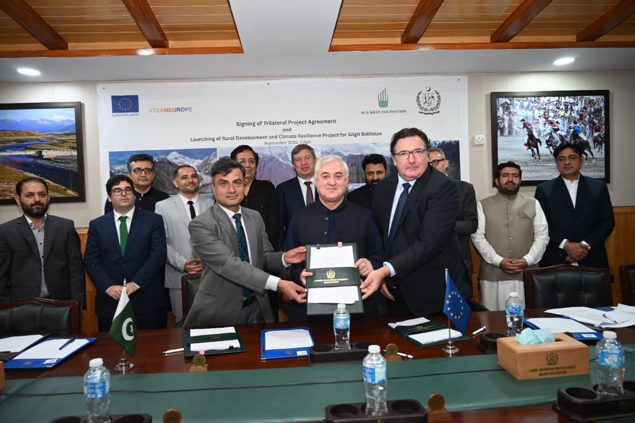 GB launches Rs17.2bn rural development, climate resilience project