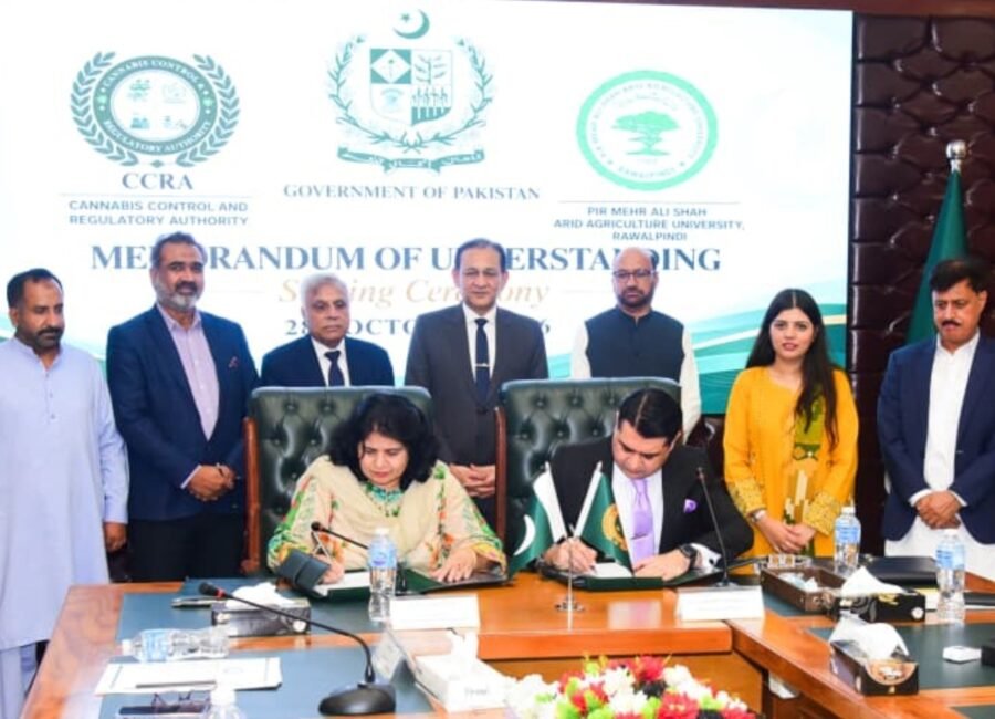 CCRA, PMAS-AAUR sign MoU to strengthen cannabis research and regulation